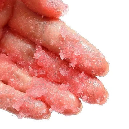 STRAWBERRY SUGAR BUFF (Brightening- Foaming Sugar Scrub)